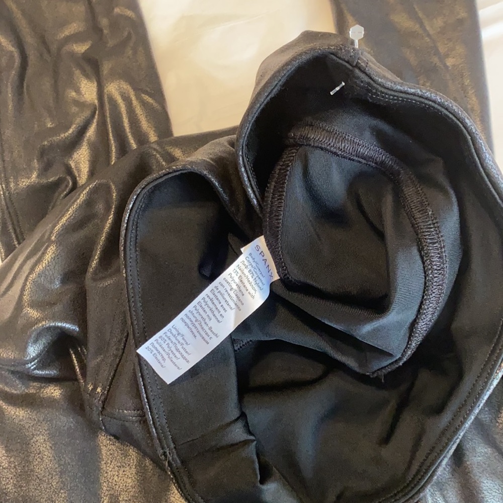 Spanx faux leather legging 🕷🕷🕷 - Picture 8 of 9